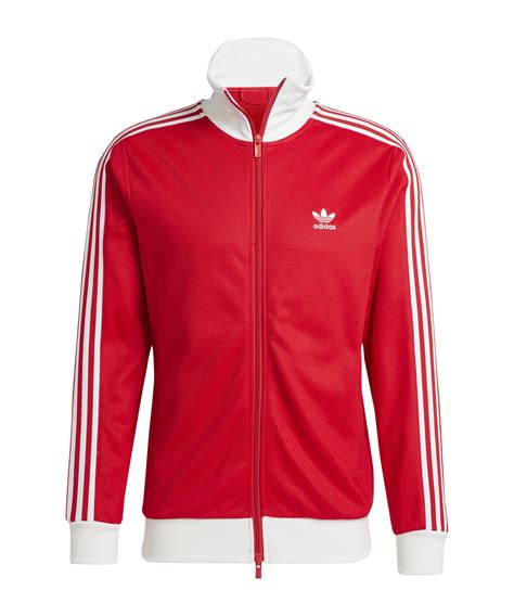adidas jacke rot weiß